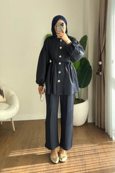 Lefter İkili Takım Lacivert