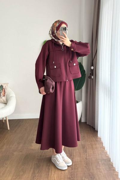 Amaris Etekli Takım  Bordo