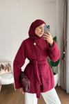 Lenora Ceket Bordo