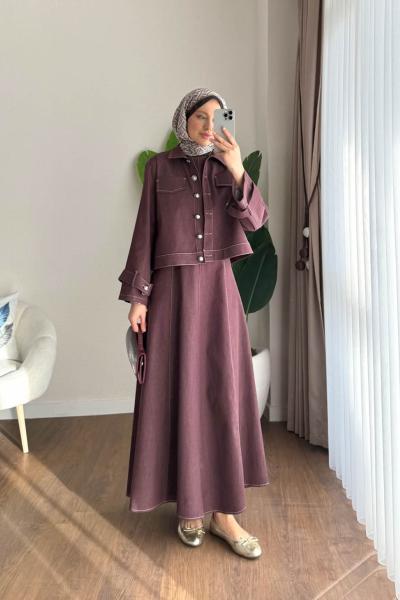 İdil İkili Takım Mürdüm