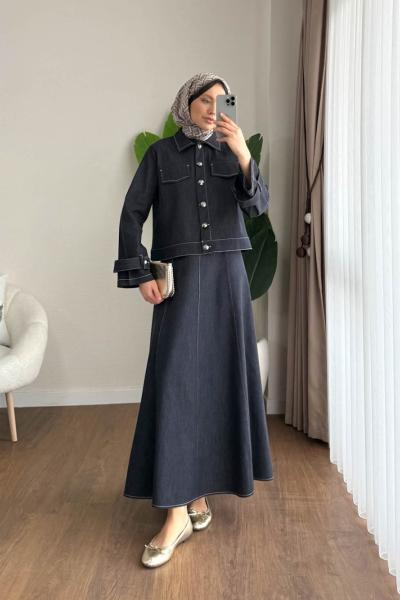 İdil İkili Takım Koyu Lacivert