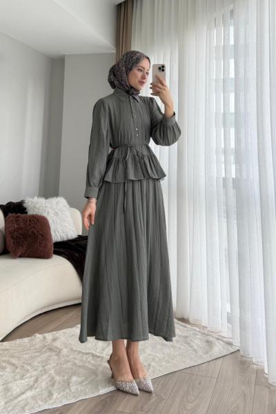 Melinda Etekli Takım Haki