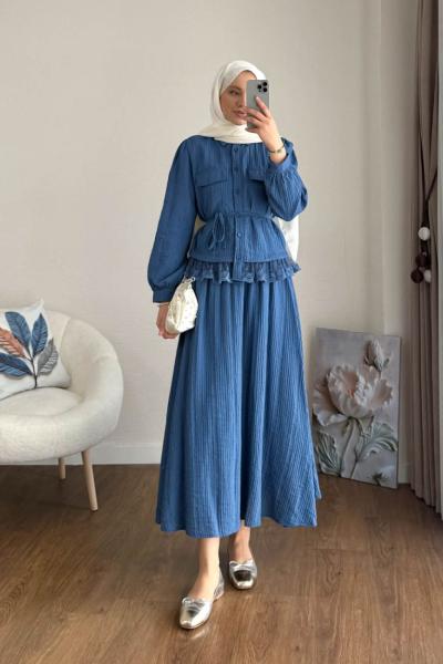 Paris Etekli Takım Lacivert