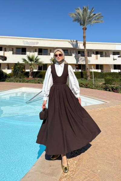 Poliviskon Pileli Jile Kahverengi