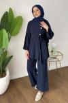 Veronica İkili Takım Lacivert