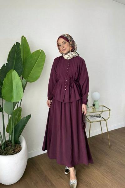 Monica Etekli Takım  Bordo