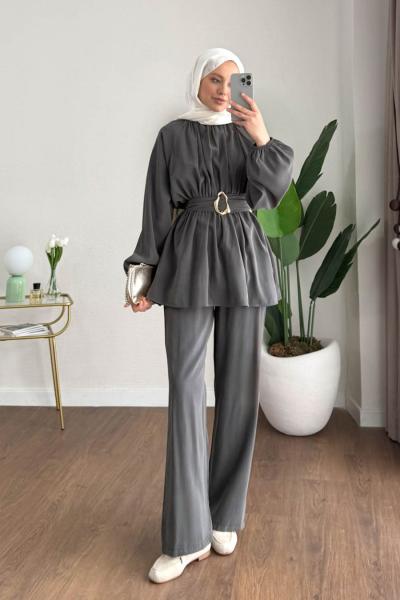 Premium İkili Takım Füme