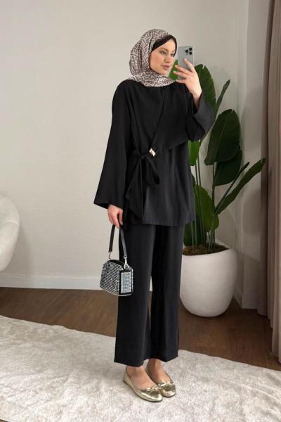 Leroy İkili Takım Siyah