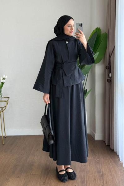 Crush Etekli Takım Siyah