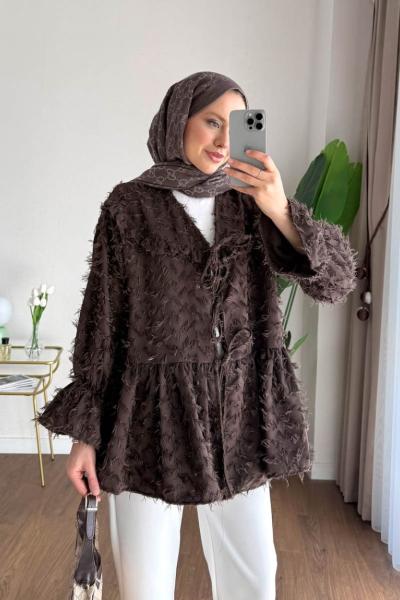 Eliza Ceket Kahverengi