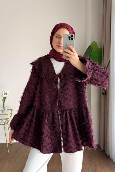 Eliza Ceket Mürdüm