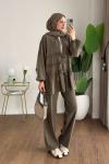 Asmin Pantolonlu Takım  Haki