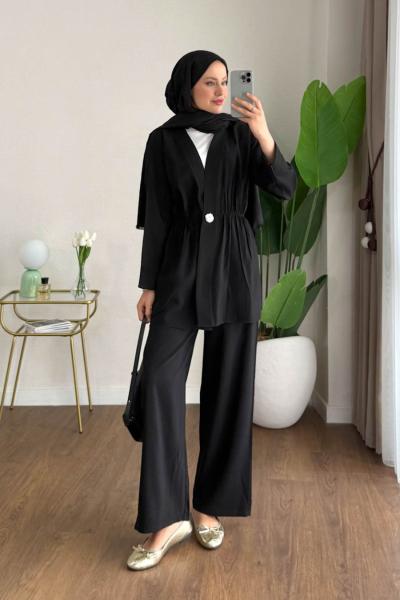 Mary İkili Takım Siyah