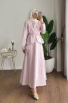 Jasmine Etekli Takım Pembe