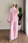 Kat Kat Pantolonlu Takım Pembe