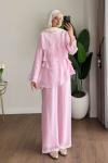 Kat Kat Pantolonlu Takım Pembe