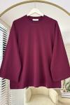 Basic Süprem Sweatshirt  Bordo
