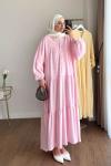 Lily Modal Elbise Pembe