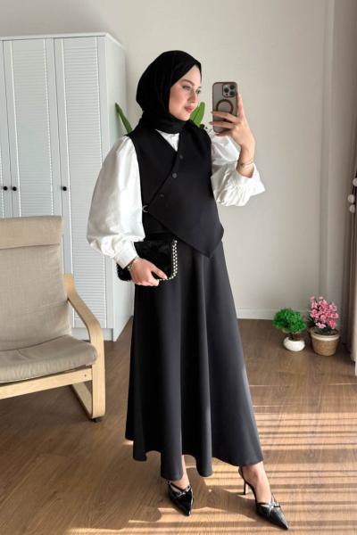 Mira Etekli Takım  Siyah