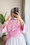 Vera Tasarım Gömlek  Pembe