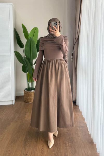 Pimenta Elbise Kahverengi