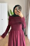 Pimenta Elbise Bordo