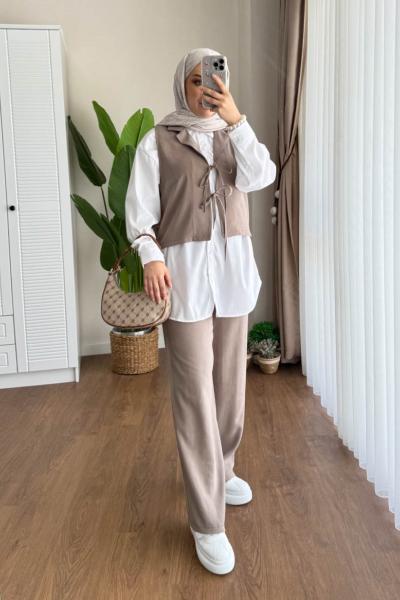 Maple Üçlü Takım  Vizon