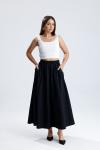 Beli Lastikli Milan Etek Siyah