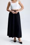 Beli Lastikli Milan Etek Siyah
