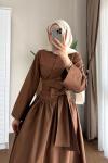 Aden Etekli Takım  Kahverengi