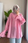 Fiona  Modal Gömlek Pembe