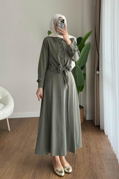 Bade Etekli Takım Yeşil