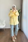 Müslin Kimono Sarı