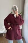 Müslin Kimono Bordo
