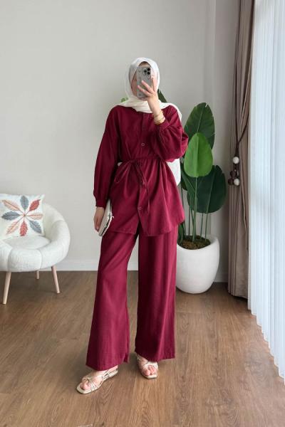 Maya İkili Takım Bordo