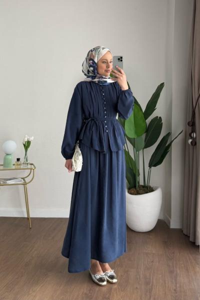 Monica Etekli Takım  Lacivert