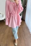 Urla Salaş Tunik  Pembe