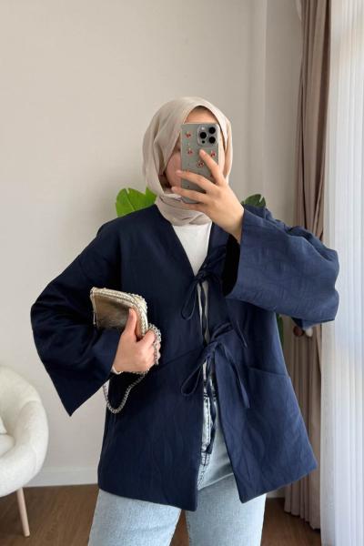 Roma Kapitone Ceket  Lacivert