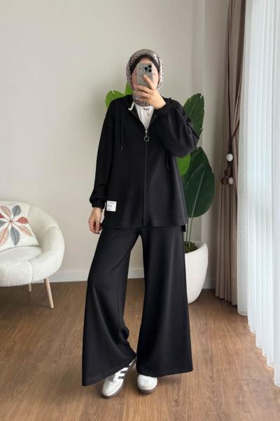 Almila İkili Takım Siyah