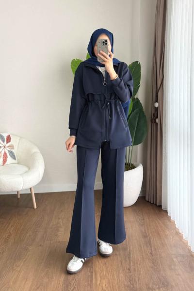 Dolly Pelerin Scuba Takım Lacivert