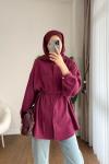 Arya Tensel Tunik Bordo