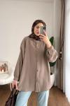 Arya Tensel Tunik Sütlü Kahve