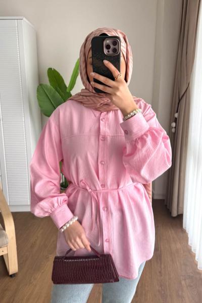 Çilek Gömlek Pembe