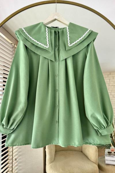 Elina Gömlek  Yeşil