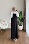 İpli Gabardin Jile Siyah