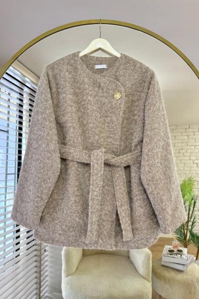 Lenora Ceket Sütlü Kahve