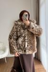 Leopar Kürk Ceket Leopar