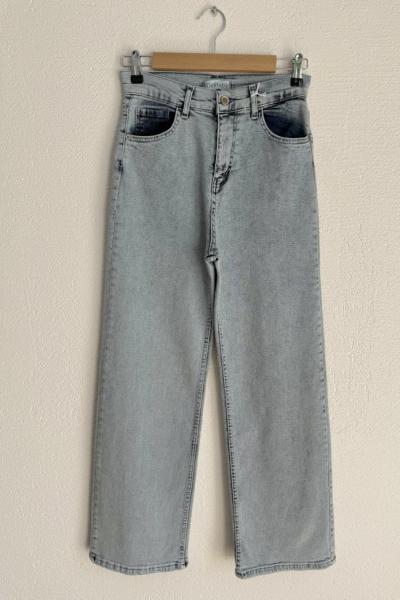 Likralı Palazzo Jean Kar Yıkama