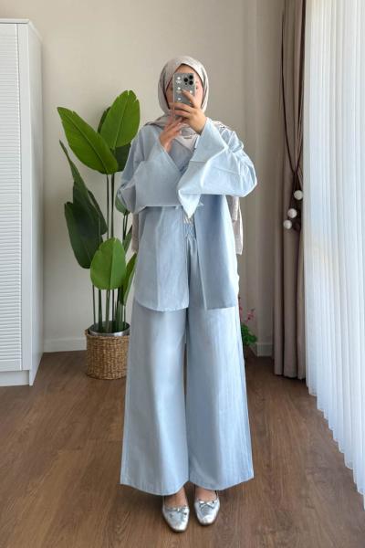 Lina İkili Takım Mavi