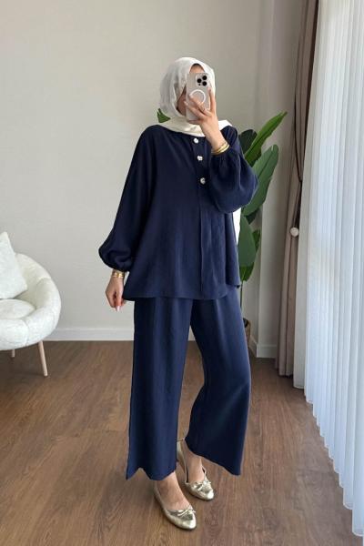 Lisa İkili Takım  Lacivert